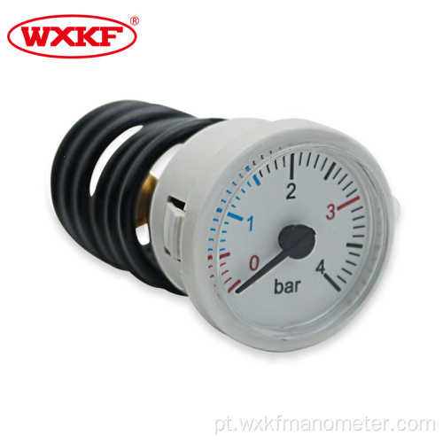 Manômetro de pressão capilar de caldeira a gás